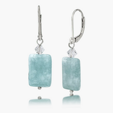 Aquamarine Earring – French Clip
