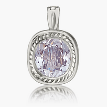 Clear Quartz Oval Enhancer