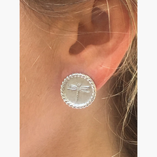 Sterling Silver Dragonfly Earrings