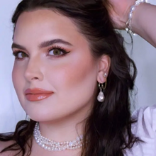 “Elegance” Baroque Pearl Earring