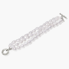 Chunky Pearl Triple Bracelet