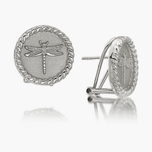 Sterling Silver Dragonfly Earrings