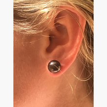 “Classic” Black Pearl Studs 10mm