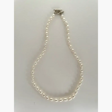 Oval Pearl Necklace