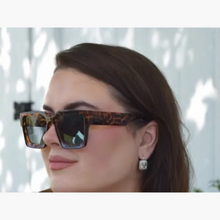 “Queen” Silver Earrings with Green Amethyst