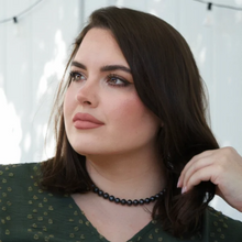 Moonless Night – Black Pearl Necklace