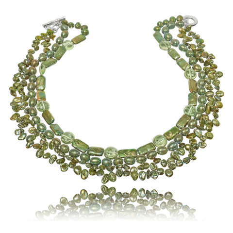 Olive and Oil Necklace